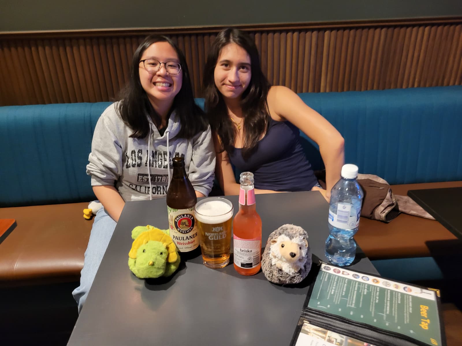 Dino enjoying drinks before World Cup Final